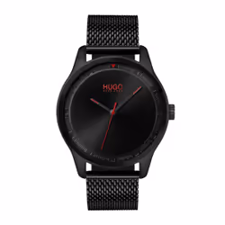 HUGO BOSS 7613272296328, Mâle, Acier inoxydable, Noir