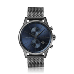 Hugo Boss Homme 41mm Bracelet & Boitier Acier Inoxydable Quartz Montre 1513677