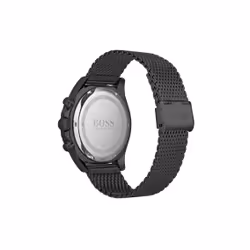 Montre BOSS en Maille milanaise Noire