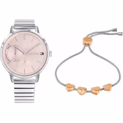 Tommy Hilfiger - Montre Femmes - Quartz Analogique - Bracelet Acier inoxydable Argent - 2770045