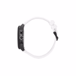 Montre - Homme - Hugo Boss - Velocity chrono - Bracelet silicone blanc - 1513718