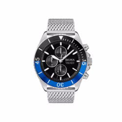 HUGO BOSS 7613272355001, Mâle, Acier inoxydable, Argent