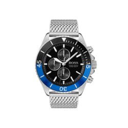 Hugo Boss-Montre Chronographe pour Homme à movement Quartz en Acier inoxydable 1513742