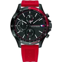 Tommy Hilfiger-Montre Multi-Cadrans pour Homme à movement Quartz en Silicone - 1791722