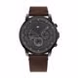 Montre - Tommy Hilfiger - 1791799 - Cuir Marron - Résistant à leau 5 bar - 46 mm