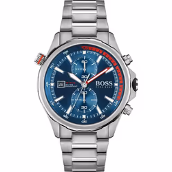 Hugo Boss-Montre Chronographe pour Hommes à movement Quartz en Acier inoxydable - 1513823