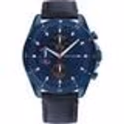 Montre - Tommy Hilfiger - 1791839 - Quartz - Cuir Bleu - Multi-Cadrans