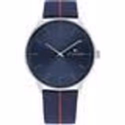Montre - Tommy Hilfiger - 1791844 - Quartz Analogique - Bracelet Tissu Bleu - 43 mm