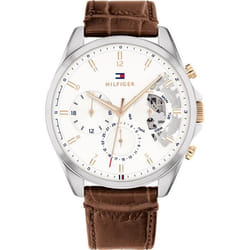 Montre - Tommy Hilfiger - 1710450 - Quartz - Cuir Marron - Résistante à leau 5 bar