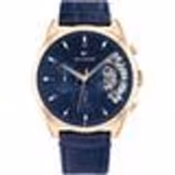 Montre - Tommy Hilfiger - 1710451 - Quartz Multi-Cadrans - Cuir Bleu - 5 Bar étanche