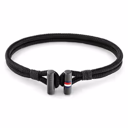 Bracelet - Tommy Hilfiger - 2790336 - Acier inoxydable Noir - 19 cm - Homme