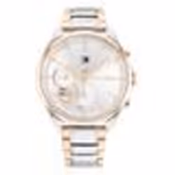 Montre Femme - TOMMY HILFIGER - QUINN - Acier Bicolore - Analogique - Chic
