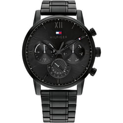 Tommy Hilfiger - Montre Hommes - Quartz Multi-Cadrans - Bracelet Acier inoxydable Noir - 1791879