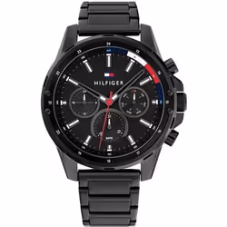 Montre Homme - Tommy Hilfiger - 1791935 - Quartz - Acier Inoxydable - Noir