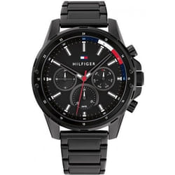 Montre Homme - Tommy Hilfiger - 1791935 - Quartz - Acier Inoxydable - Noir