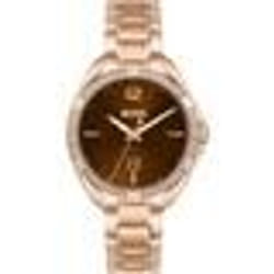 BOSS Femme-Adultes Analogique Quartz Montre modele 1502621 avec Bracelet en acier dore