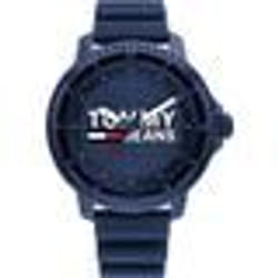 Montre - Tommy Hilfiger - 1792000 - Silicone Bleu - 45 mm - Résistante à leau 3 bar