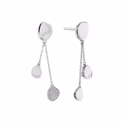 Boucles doreilles - Calvin Klein - 35000211 - Acier - Argenté - Pendant - Crochet