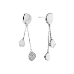 Boucles doreilles - Calvin Klein - 35000211 - Acier - Argenté - Pendant - Crochet