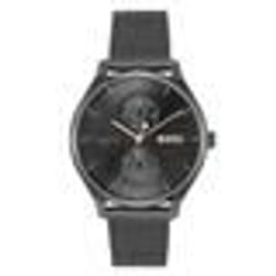 BOSS - Montre-bracelet en maille Tyler - Homme - Gris