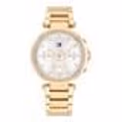 Montre femme bracelet acier - Tommy Hilfiger - Montre femme Tommy Hilfiger chrono tout acier
