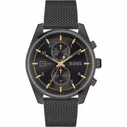Montre - Hugo Boss - 1514150 - Acier Noir - Mouvement Quartz - Analogique
