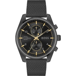 Montre - Hugo Boss - 1514150 - Acier Noir - Mouvement Quartz - Analogique