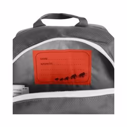 Mammut First Zip sac à dos Noir, Rouge Polyester
