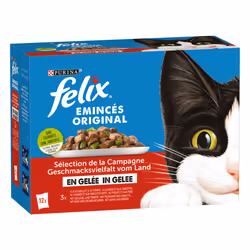 Felix 12471438, Toutes races, Poulet, Canard, Turquie, 85 g