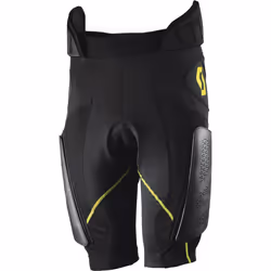 Scott MX Undershort protecteur, noir-vert, taille S pour Hommes