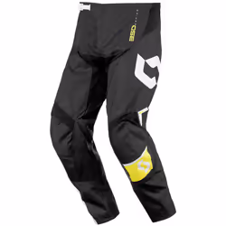 Scott 350 Dirt Pantalon de Motocross enfants, noir-jaune, taille 24 pour Des gamins