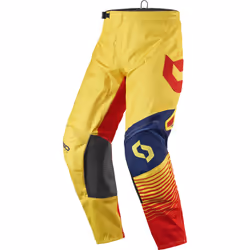 Scott 350 Track Pantalon motocross 2017, rouge-jaune, taille 30 pour Hommes