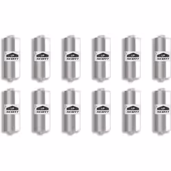 Scott Works Film Refills 50 mm 12 Pack Rouleaux de recharge, transparent pour Hommes
