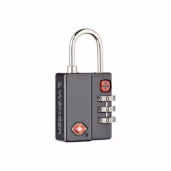 Wenger/SwissGear 604563, Cadenas à combinaison pour valise, Toutes marques, Caoutchouc thermoplastique (TPR), Zinc, Noir, Sac ...