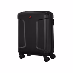 Wenger/SwissGear Legacy DC Carry-On, Valise, Casque à coque dure, Noir, Black, Moyen, Acrylonitrile-Butadiène-Styrène (ABS)