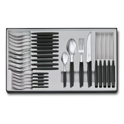 Victorinox Swiss Modern services de couverts 24 pièce(s) Noir