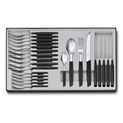 Victorinox Swiss Modern services de couverts 24 pièce(s) Noir