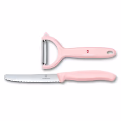 Victorinox SwissClassic Trend Colors, Jeu de couteaux, Acier inoxydable, Polypropylène, 1 outils, Éplucheur, Acier inoxydable