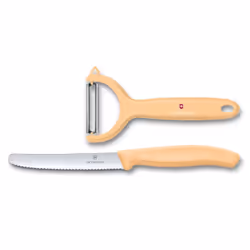 Victorinox SwissClassic Trend Colors, Jeu de couteaux, Acier inoxydable, Polypropylène, 1 outils, Éplucheur, Acier inoxydable