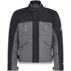 Belstaff Highway Veste textile moto, noir-gris, taille S pour Hommes