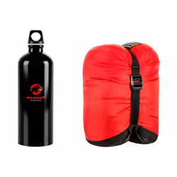 Mammut Nordic Down Adulte Sac à viande Polyester Noir, Rouge
