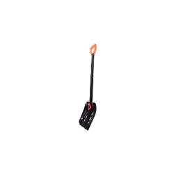 Mammut Alugator Pro Light Hoe, Pelle à neige, Aluminium, Noir, Orange, Carré, En forme de D, Monochromatique