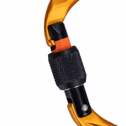 Mammut Sender Screwgate Mousqueton à verrou En forme de D Aluminium Orange 1 pièce(s) - Vue supplémentaire 2