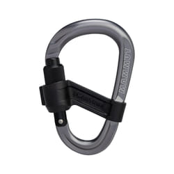 Mammut Smart HMS 2.0 Mousqueton à verrou Offset-D Aluminium Gris 1 pièce(s)