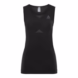 Odlo Suw Top Crew neck Singlet Performance Light, Chemise, Adulte, Femelle, Noir, L, SML