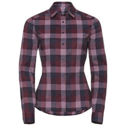 Chemise de randonnée femme Fairview Odlo - Manches longues - Séchage rapide - Respirant - Violet/Gris