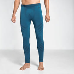 Collant - Odlo - Technique Natural Kinship - Homme - Ski - Respirant - Bleu ciel
