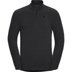 Couche intermédiaire Odlo 1/2 zip Roy - Homme - Ski - Manches longues - Gris chiné