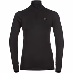 Maillot femme L/S Odlo Turtle neck zip Active 2.0