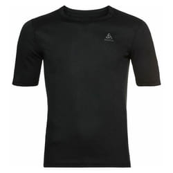 T-shirt MC ACTIVE WARM ECO - ODLO - Running - Noir - Manches courtes - Respirant